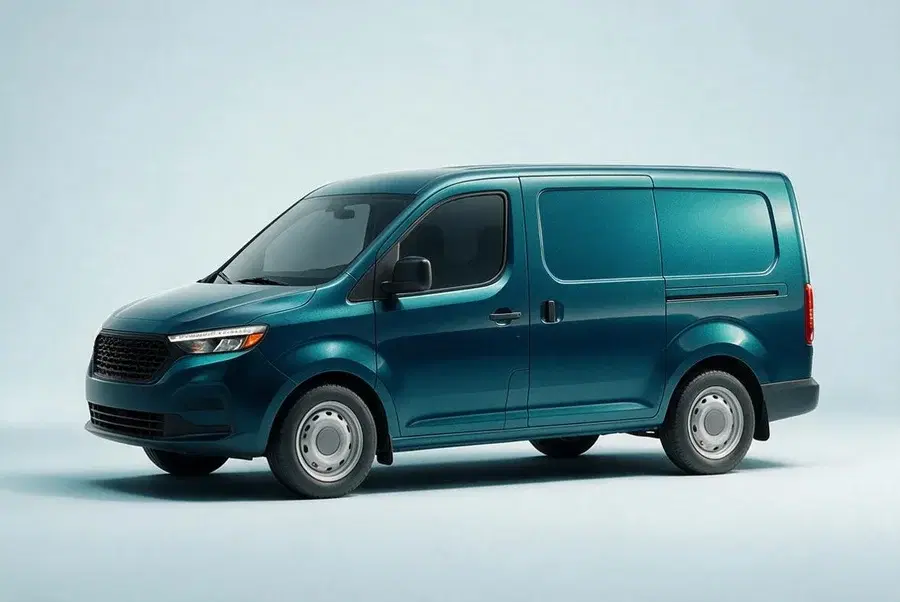 輕型貨車車型插畫